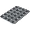 Wilton Bake It Simply Extra Large Non-Stick Mini Muffin Pan, 24-Cup